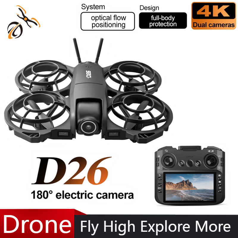 D26 Drone 4K Aerial HD 180° Ca - огляд і ціна Drone Gimbal
