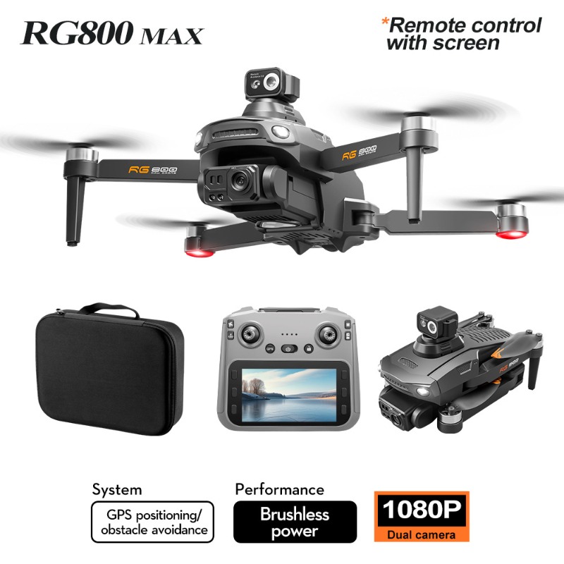 NEW RG800 MAX Drone 1080P HD C - огляд і ціна Drone Gimbal