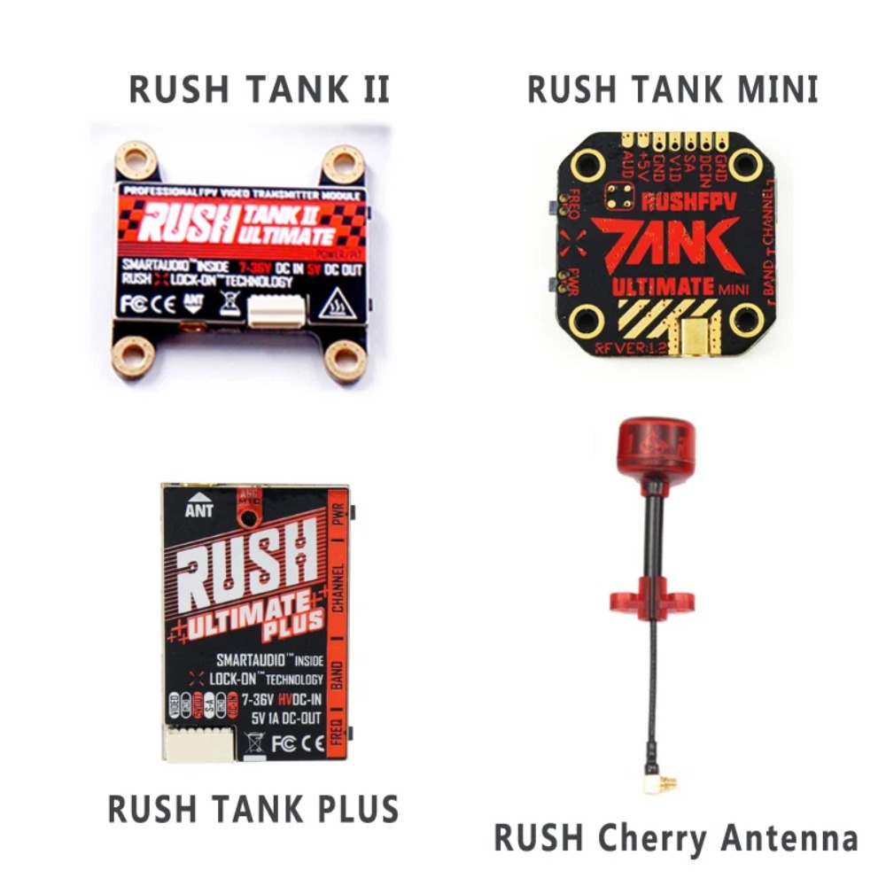 RUSH TANK Ultimate II/Mini/PLU - огляд і ціна Drone Receiver
