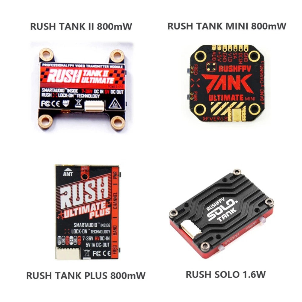 RUSH TANK Ultimate II/Mini/PLU - огляд і ціна Drone Receiver